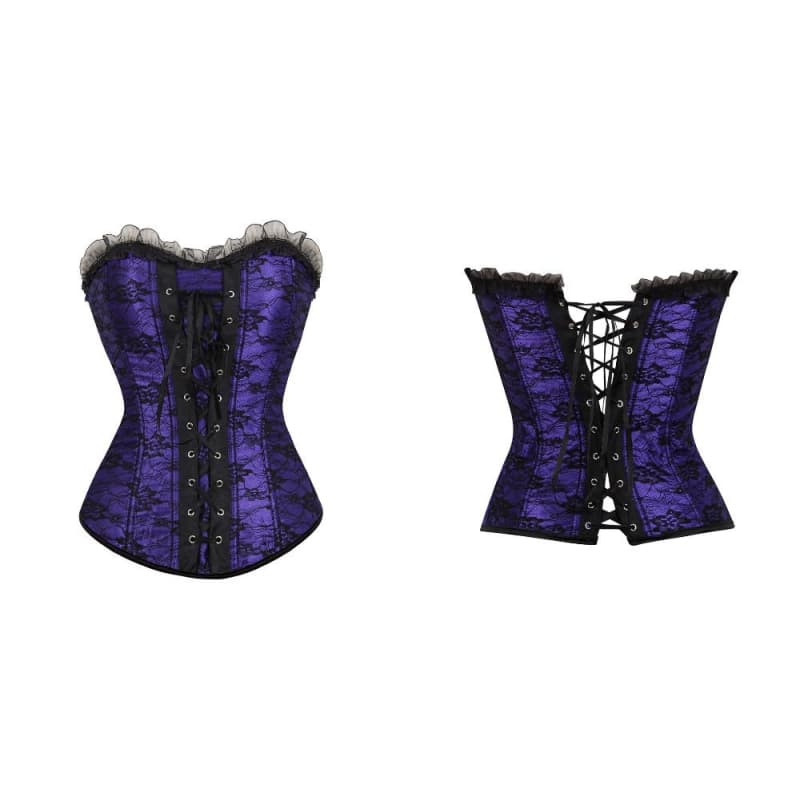 Corset Steampunk A Lacets