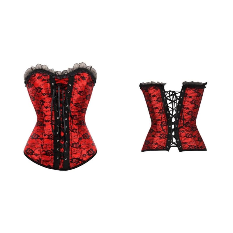 Corset Steampunk A Lacets