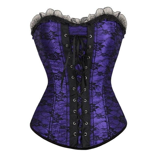 Corset Steampunk A Lacets