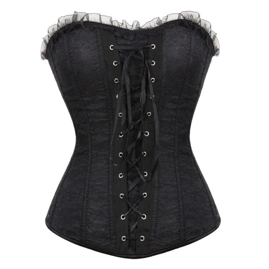 Corset Steampunk A Lacets