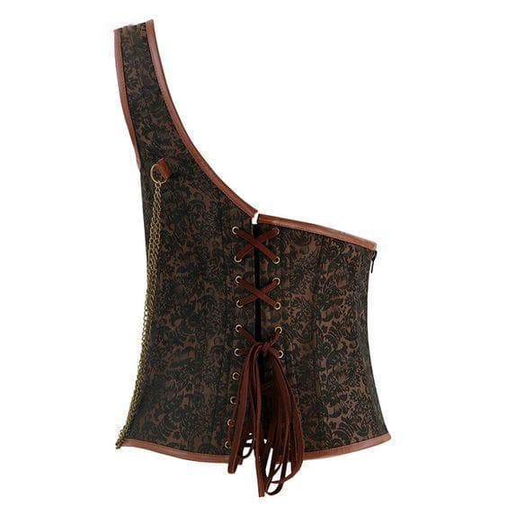 Corset Homme Steampunk vue arrière | Steampunk Store