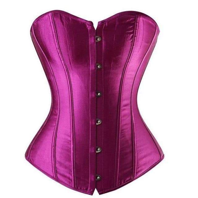 Corset Steampunk Pas Cher mauve | Steampunk Store