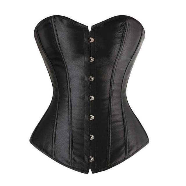 Corset Steampunk Pas Cher noir | Steampunk Store