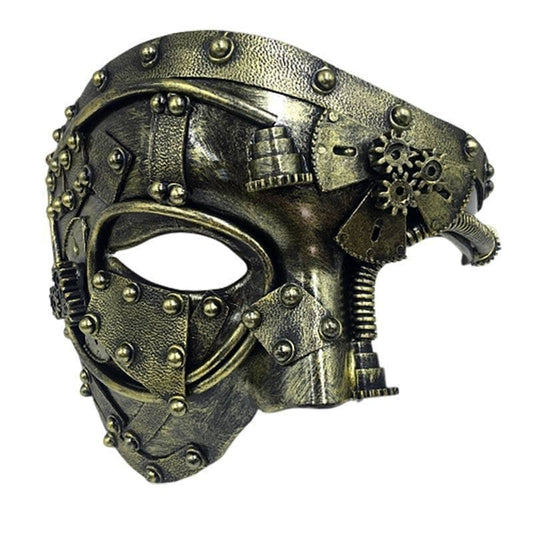 Demi Masque Steampunk Fantôme de l’opéra | Steampunk Store