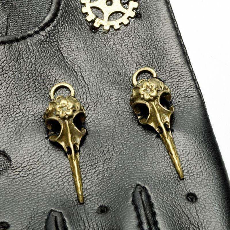 Gants steampunk homme détail- Steampunk Store