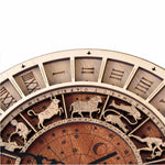 Horloge Astrologique détails | Steampunk Store