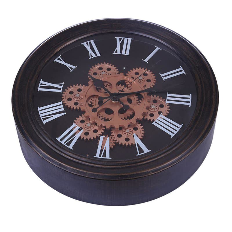 Horloge Engrenage Tournant de haut | Steampunk Store