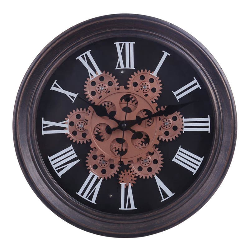 Horloge Engrenage Tournant | Steampunk Store