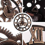 Horloge Industrielle Engrenage présentation | Steampunk Store