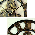 Horloge Industrielle Engrenages détails | Steampunk Store