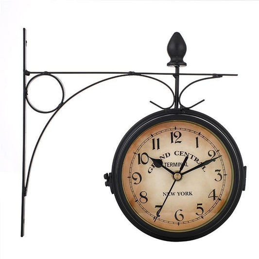 Horloge Murale Style Gare | Steampunk Store