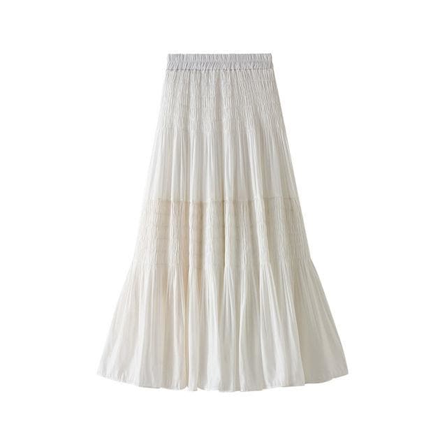 Jupe Longue Tulle Femme blanche