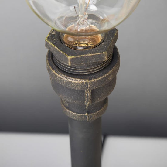 Lampe de Table Vintage Industrielle détails | Steampunk Store