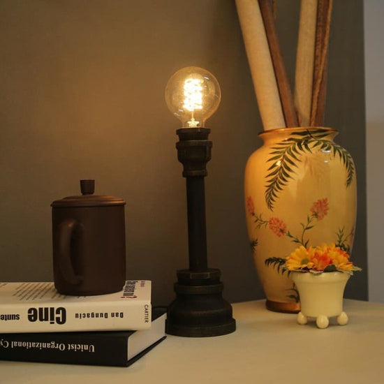Lampe de Table Vintage Industrielle ambiance art deco | Steampunk Store