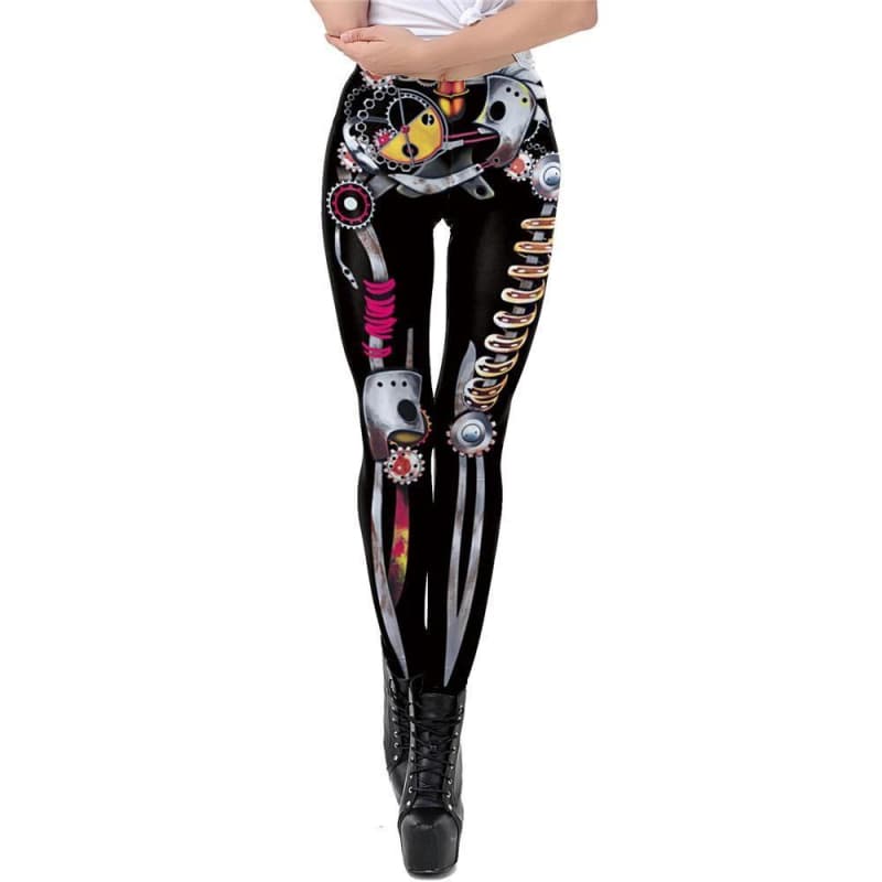 Legging Steampunk Squelette | Steampunk Store