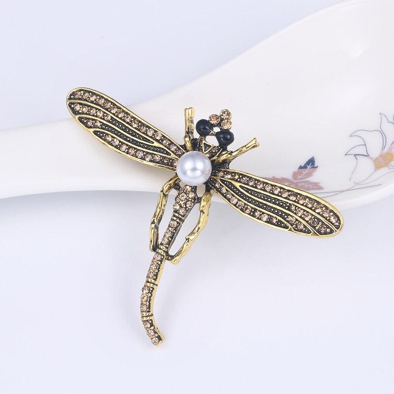 Libellule Steampunk Broche