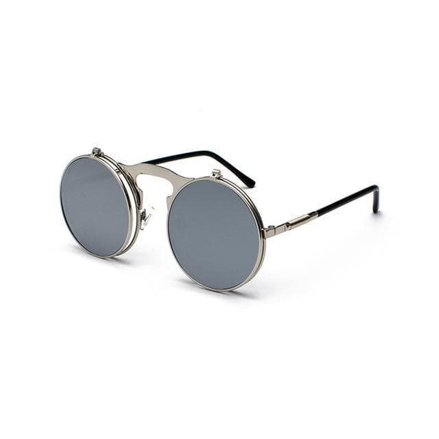 Lunettes de Soleil Verre Rabattable R tro Style Steampunk Store