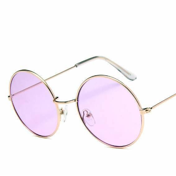 Lunettes de soleil panorama vintage violet