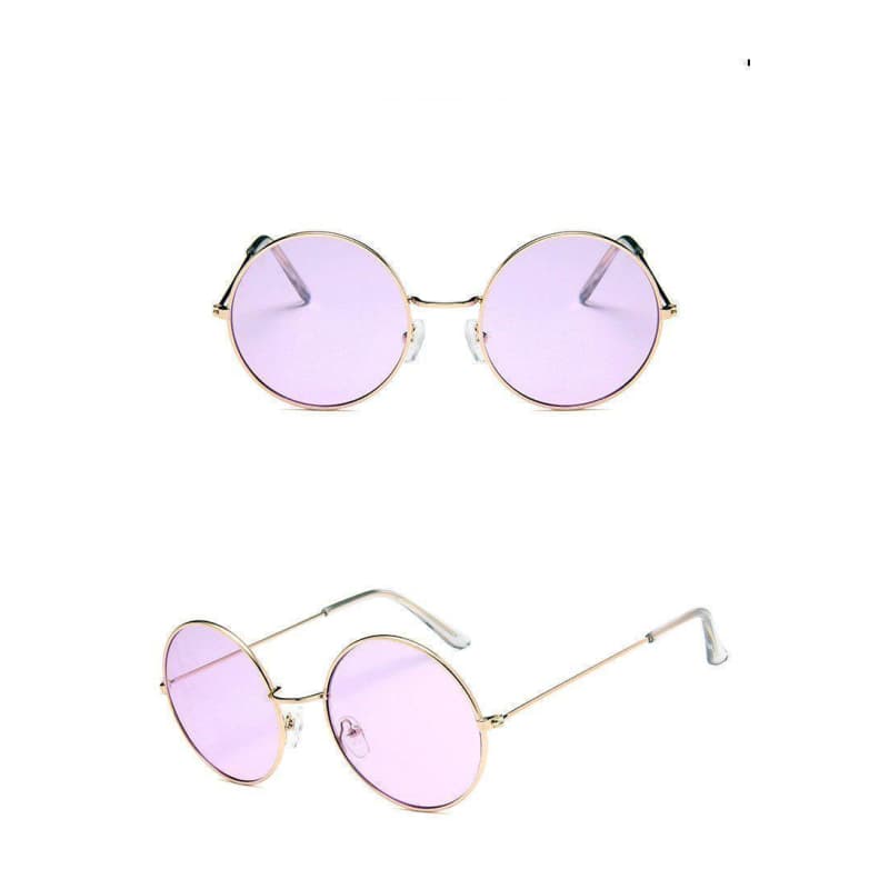 Lunettes de soleil  panorama vintage violet