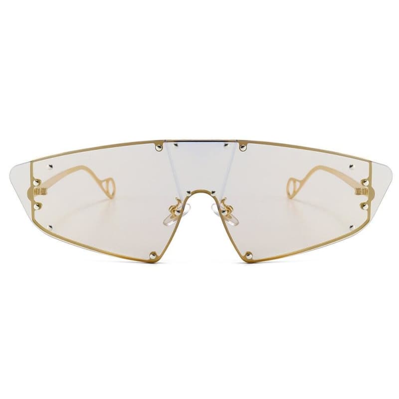 Lunettes De Soleil Visière de face