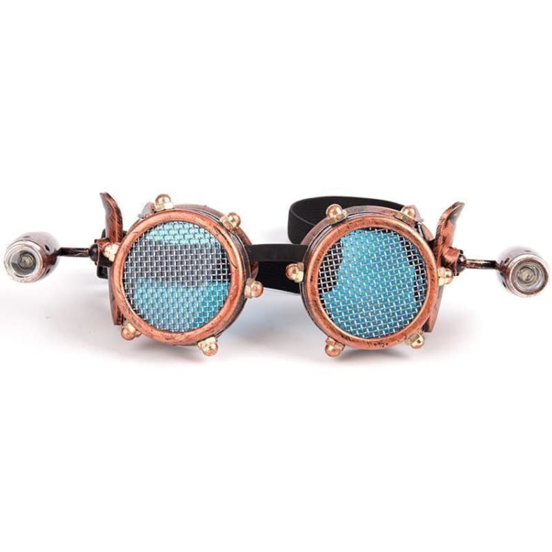 Lunettes Capitaine Nemo couleur cuivre de face - Steampunk Store