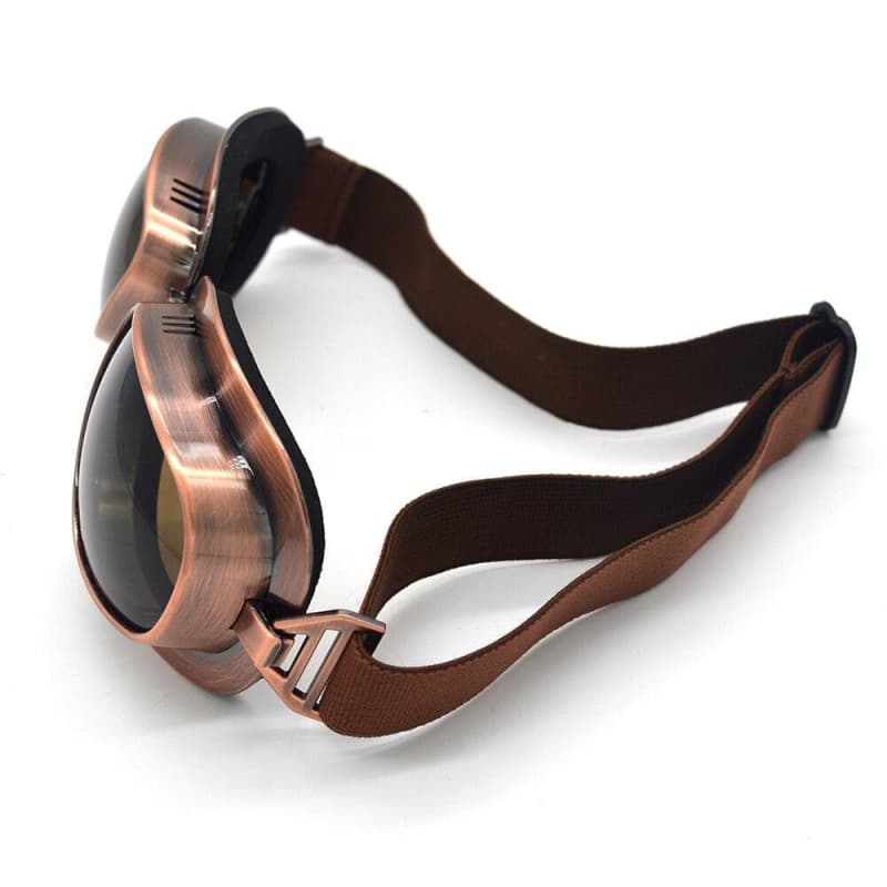 Lunettes Steampunk Cuivre vue de profil | Steampunkstore