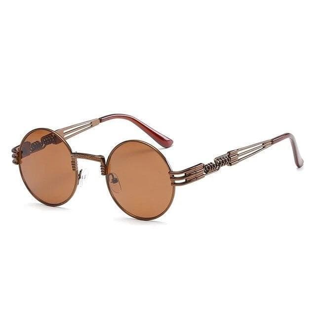 Lunettes Steampunk Hunter marron | Steampunk Store