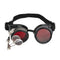 Lunettes Steampunk Plastique rouges | Steampunk Store