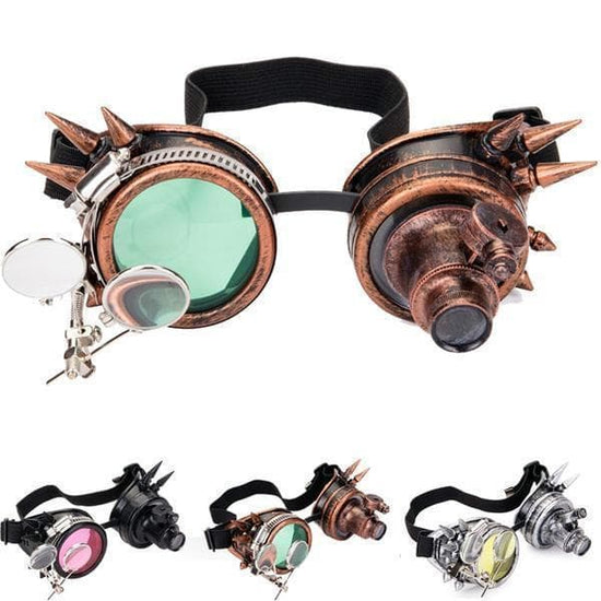 lunettes de cosplay tesla steampunk collection