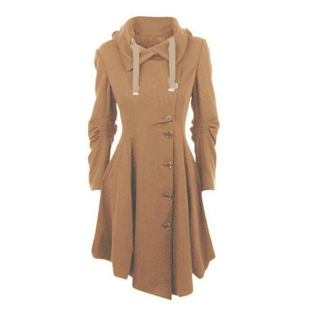 Manteau Victorien Femme camel | Steampunk Store