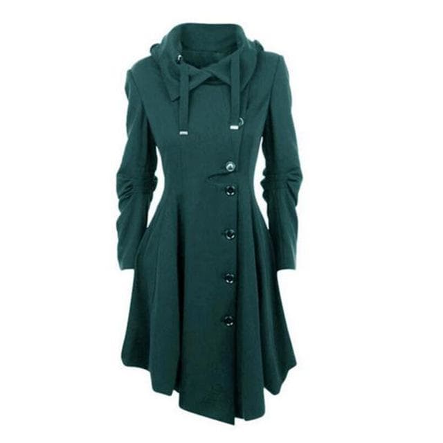 Manteau Victorien Femme vert | Steampunk Store