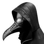 Masque Peste avec capuche en cuir | Steampunk Store