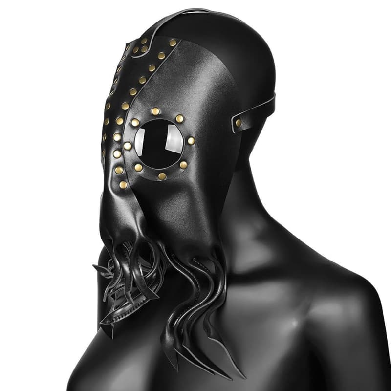 Masque Pieuvre Steampunk de profil