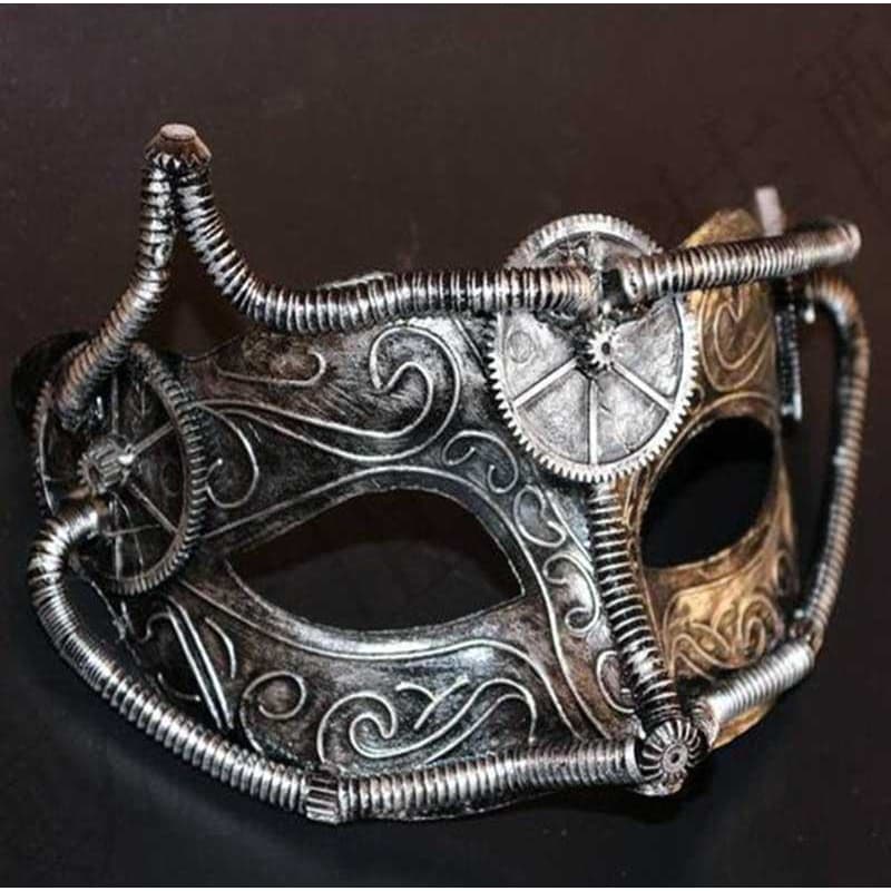 Masque Steampunk Vénitien de coté | Steampunk Store