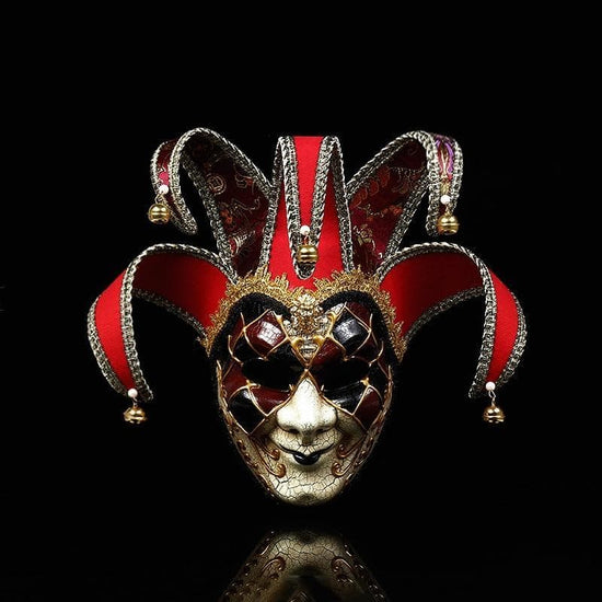 Masque Style Venise rouge | Steampunk Store