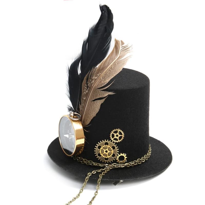 Mini Chapeau Haut De Forme Pas Cher sur le coté | Steampunk Store