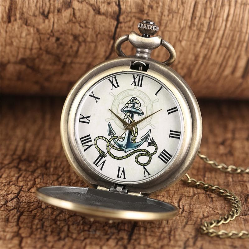 Montre Ancre a Gousset Innsmouth Steampunk Store