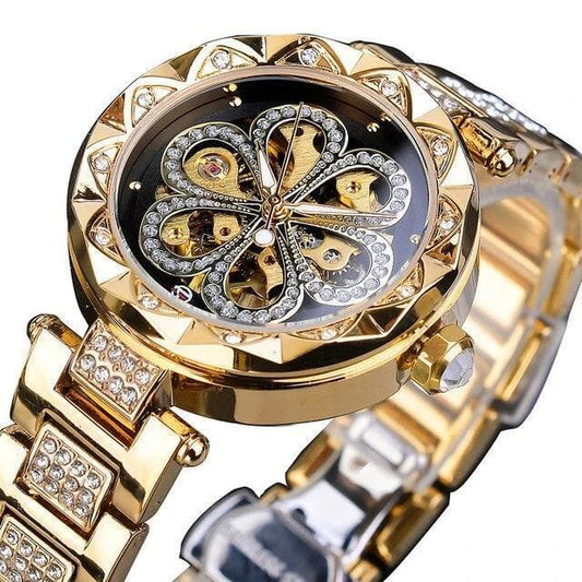 Montre Automatique Femme Squelette