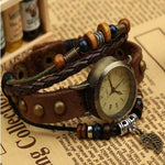 montre bracelet vintage femme - Steampunk Store présentation de coté