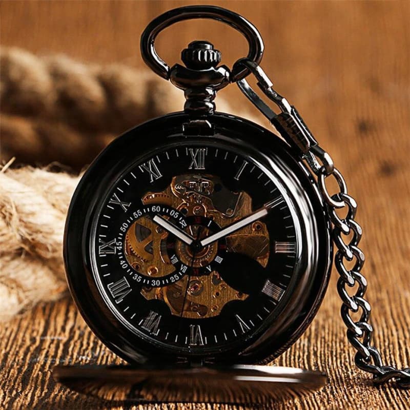 Montre de poche Ancienne ouverte de face | Steampunk Store