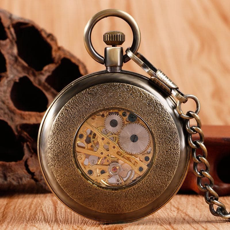 Montre De Poche Infirmière vue arrière | Steampunk Store