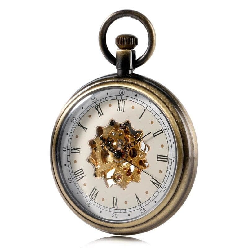 Montre De Poche Infirmière de coté | Steampunk Store