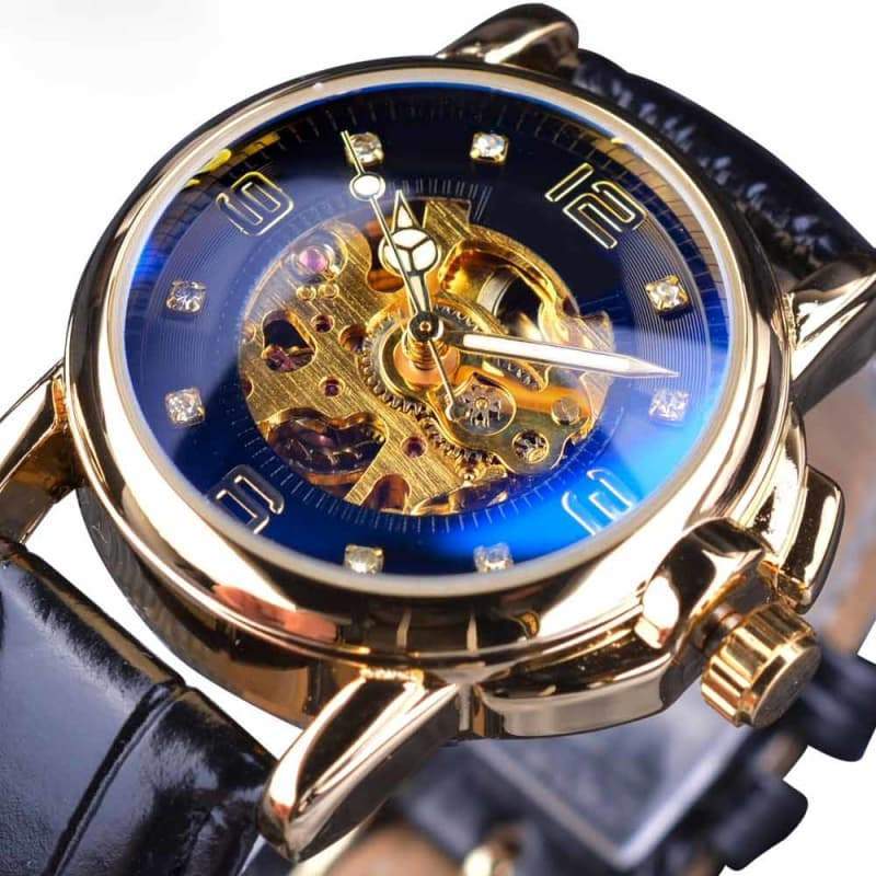 Montre Femme Squelette Steampunk