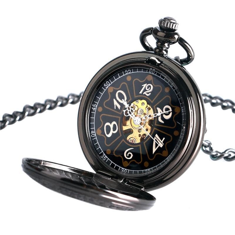 Montre Gothique Pentagramme ouverte