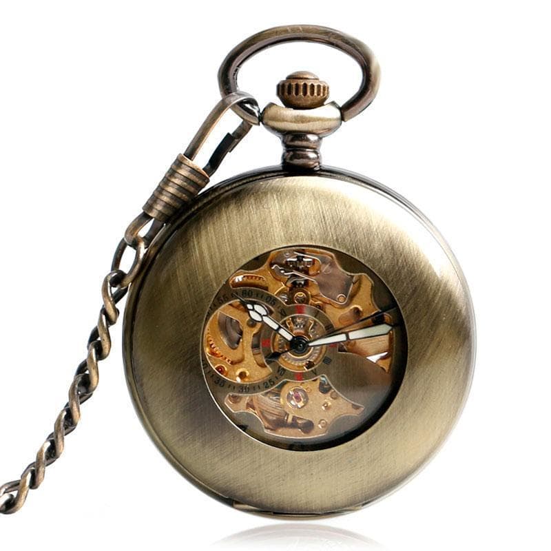 Montre Gousset Cuivre - Steampunk Store