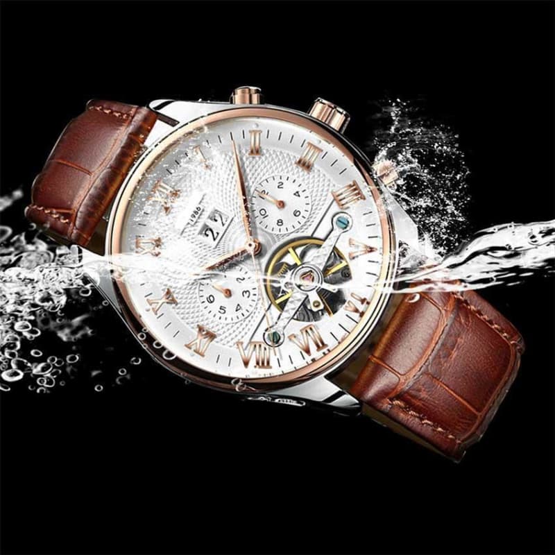 Montre Mécanique Homme résistant à l'eau | Steampunk Store