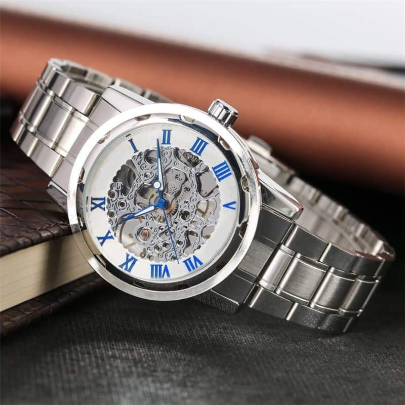 Montre Squelette Cold & White