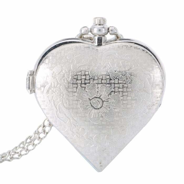 Montre pendentif Heartness - Steampunk Store de dos