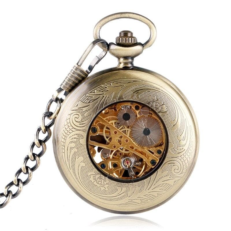 Montre Phoenix vue arrière | Steampunk Store