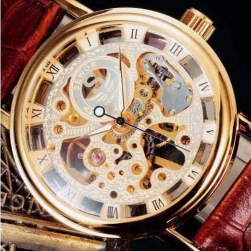 montre bracelet skeleton dream vue cadran